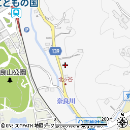 神奈川県横浜市青葉区奈良町842-5周辺の地図
