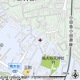 東京都町田市南大谷502周辺の地図