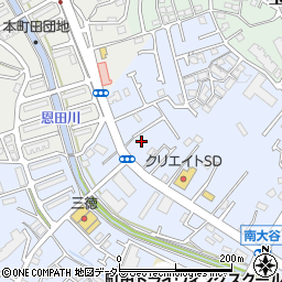 東京都町田市南大谷33周辺の地図