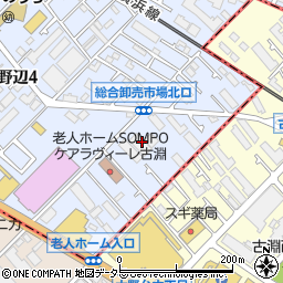 株式会社ヨコハマタイヤジャパン　相模原営業所周辺の地図