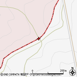 御坂峠周辺の地図