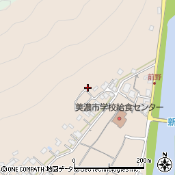 岐阜県美濃市前野1056-29周辺の地図