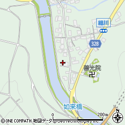 鳥取県鳥取市福部町細川343周辺の地図