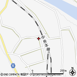 岐阜県中津川市坂下3621周辺の地図