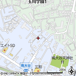 東京都町田市南大谷509周辺の地図