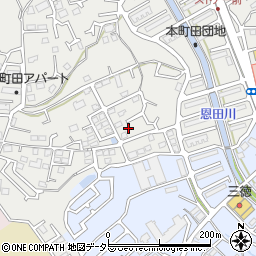 東京都町田市本町田203-23周辺の地図