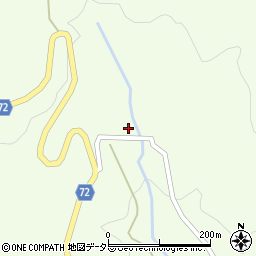 岐阜県中津川市蛭川和田35周辺の地図