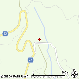 岐阜県中津川市蛭川和田37周辺の地図