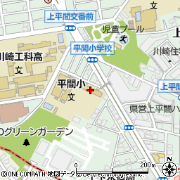 川崎市立平間小学校周辺の地図