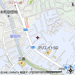 東京都町田市南大谷16周辺の地図