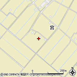 千葉県東金市宮499周辺の地図