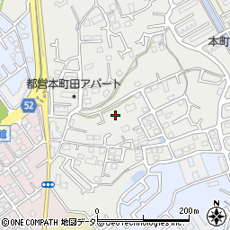 東京都町田市本町田239周辺の地図