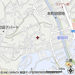 東京都町田市本町田203周辺の地図
