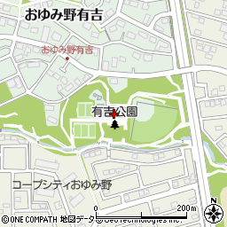 千葉市有吉公園スポーツ施設周辺の地図