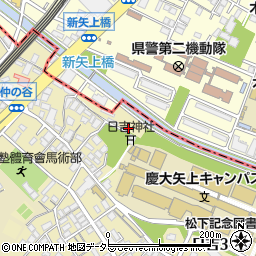 Ｌａ　ｒｉｖｅ　Ｈｉｙｏｓｈｉ周辺の地図