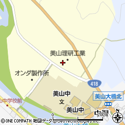 株式会社美山理研工業周辺の地図