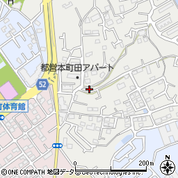 東京都町田市本町田237-2周辺の地図