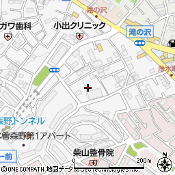東京都町田市木曽東1丁目9周辺の地図