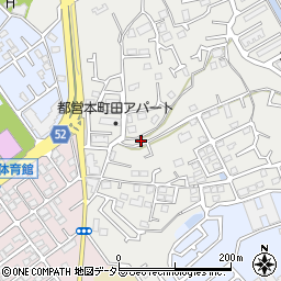 東京都町田市本町田237-3周辺の地図