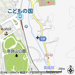 神奈川県横浜市青葉区奈良町859-1周辺の地図