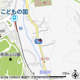 神奈川県横浜市青葉区奈良町854-1周辺の地図