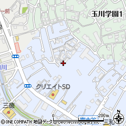 東京都町田市南大谷27周辺の地図