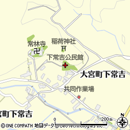 京都府京丹後市大宮町下常吉337周辺の地図