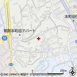 東京都町田市本町田240周辺の地図
