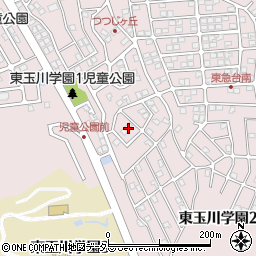 東京都町田市東玉川学園2丁目3周辺の地図