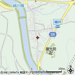 鳥取県鳥取市福部町細川338周辺の地図