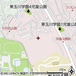 東京都町田市東玉川学園4丁目周辺の地図