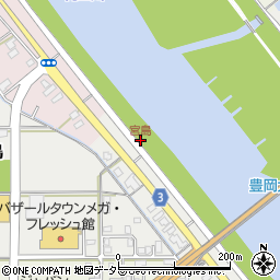宮島周辺の地図