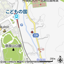 神奈川県横浜市青葉区奈良町860周辺の地図