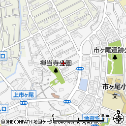 神奈川県横浜市青葉区市ケ尾町1678-26周辺の地図