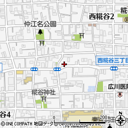 東京都大田区西糀谷2丁目31-21周辺の地図