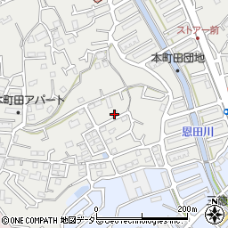 東京都町田市本町田199周辺の地図
