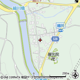 鳥取県鳥取市福部町細川335周辺の地図