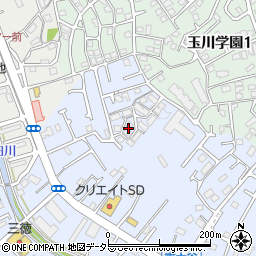 東京都町田市南大谷521周辺の地図