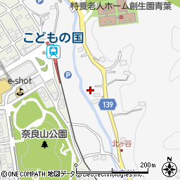 神奈川県横浜市青葉区奈良町861周辺の地図
