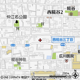 東京都大田区西糀谷2丁目31周辺の地図