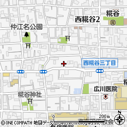 東京都大田区西糀谷2丁目31周辺の地図