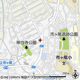 神奈川県横浜市青葉区市ケ尾町1678-19周辺の地図
