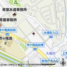 神奈川県横浜市青葉区市ケ尾町1866-7周辺の地図