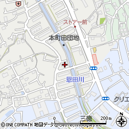 東京都町田市本町田53周辺の地図
