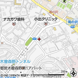 東京都町田市木曽東1丁目5周辺の地図