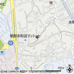 東京都町田市本町田214周辺の地図