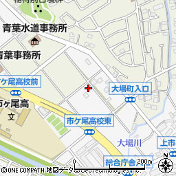 神奈川県横浜市青葉区市ケ尾町1866-8周辺の地図