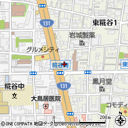 有限会社吉澤金物店周辺の地図