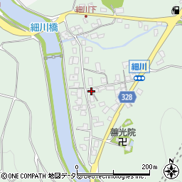 鳥取県鳥取市福部町細川317周辺の地図