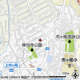 神奈川県横浜市青葉区市ケ尾町1678-33周辺の地図